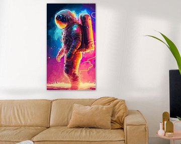 ruimte astronaut kunst van SHOPING ART