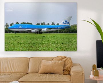 KLM Boeing 747-400M City of Freetown. van Jaap van den Berg