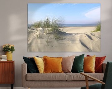 Baltrum , dunes and sea by Ursula Reins