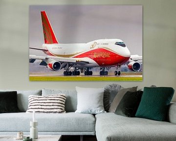 Boeing 747 national à Schiphol sur Arthur Bruinen
