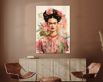 Frida Poster - Frida Art Print by Niklas Maximilian