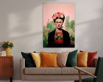 Frida Poster - Frida Kunstdruk van Niklas Maximilian