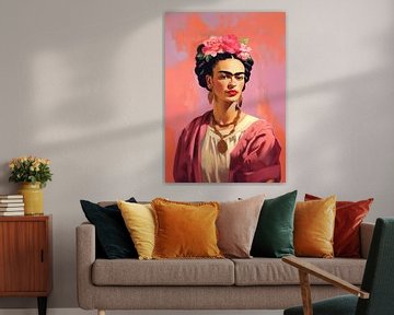 Frida Poster - Frida Kunstdruck von Niklas Maximilian