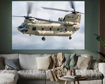 Boeing CH-47D Chinook of the Netherlands Air Force by KC Photography