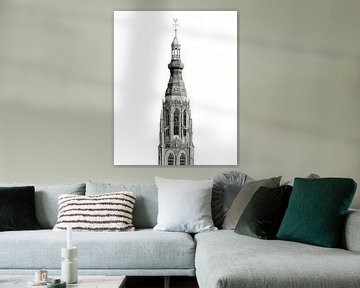 Die Grote Kerk, Breda - Kunstdruck von Steven van Ginderen