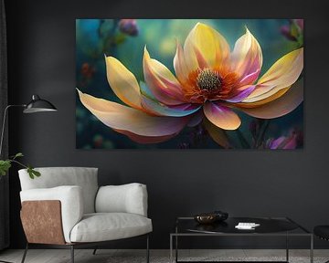 Flower with different colours
