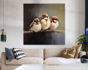 Feathered Friends by Color Square