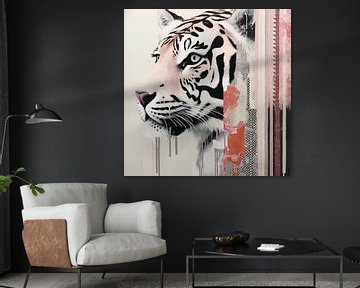 Tiger Contrast van Color Square