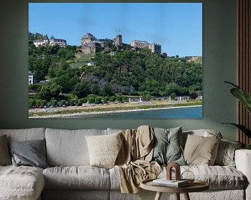 Burg Rheinfels bei Sankt Goar am Rhein von Wim Stolwerk