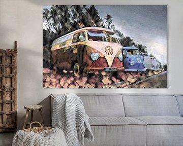 VW Bus Bulli 18 von Marc Lourens