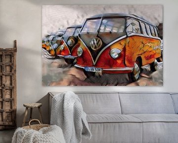 VW bus 20 van Marc Lourens