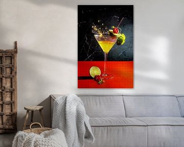 Een spetterende cocktail. van SO fotografie
