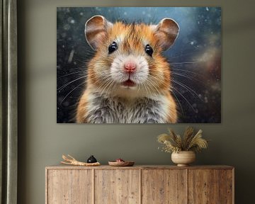 Cavia | Cavia Portret van ARTEO Schilderijen