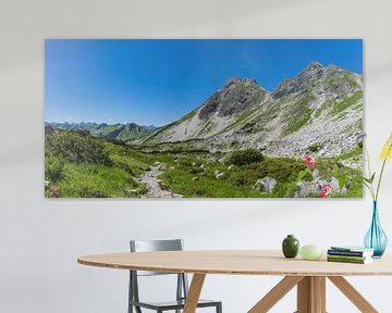 Koblat high trail on the Nebelhorn, Allgäu Alps by Walter G. Allgöwer