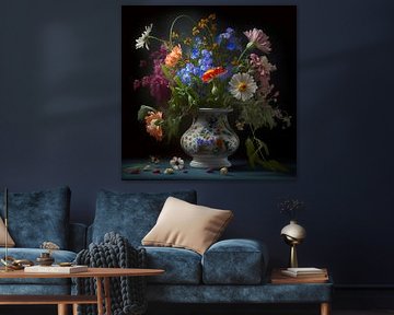 Still life in a vase
