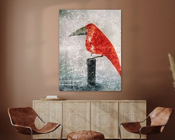 the red bird by Christine Nöhmeier