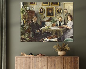 La famille de l'artiste (1912) sur Peter Balan