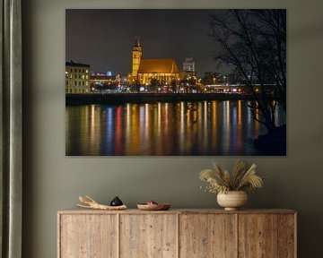 Magdeburg Panorama - Christmas 2023 by t.ART