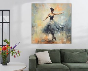 Ballerina | Modern Ballet van ARTEO Schilderijen