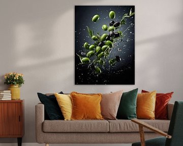 groene olijven van PixelPrestige