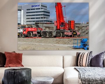 Blansyear mobile crane: Grove GMK 6400. by Jaap van den Berg