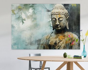 Bouddha sur Tableaux ARTEO