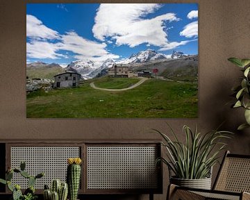 Mountain Matterhorn Zermatt Zwitserland van Alida Stam-Honders