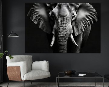 Elephant by Uwe Merkel