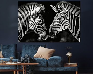 Zebras von Uwe Merkel