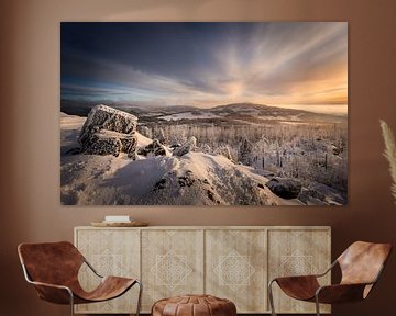 The Harz Mountains in winter by Steffen Henze
