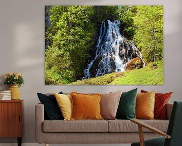 The Marbach waterfall by Christa Kramer