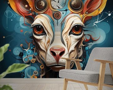 Antilope van de Galaxie: Surrealistische Schoonheid van Eva Lee