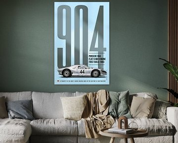 Porsche 904 GTS eerbetoon van Theodor Decker