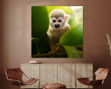 baby monkey van Silvio Schoisswohl