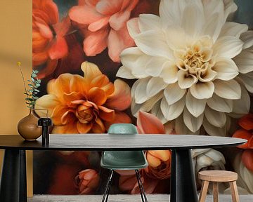 Dahlias's in beautiful colours by Studio Allee