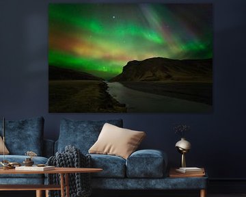 Nordlichter (Aurora Borealis) in Island
