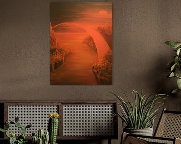 Red dream by Edeltraut K. Schlichting