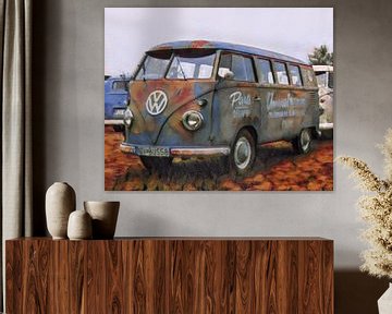 VW bus Transporter 25 by Marc Lourens