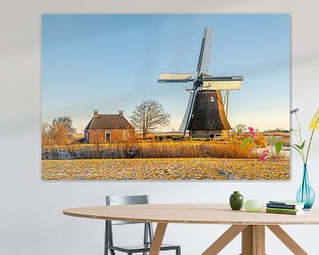 Meerswal molen, Lollum, Friesland. van Jaap Bosma Fotografie