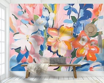 Blumen in zarten Farben von Bert Nijholt