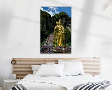 Buddha Batu Caves by Dieter Walther