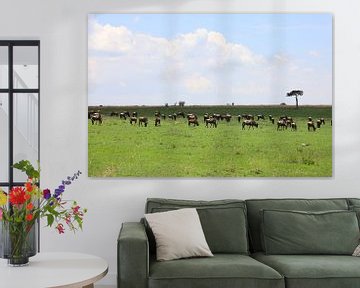 Wildebeest by G. van Dijk
