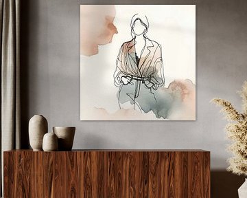 Feminine subtle elegance by Cynthia Vaders