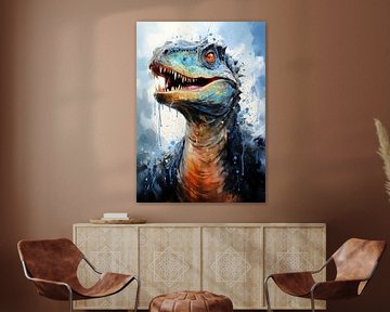 Dinosaurier Tierkunst #Dinosaurier von JBJart Justyna Jaszke