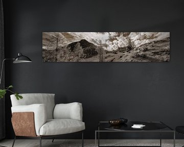 Panorama of the Lackenalm and Lackenkogel by Christa Kramer