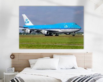 KLM Boeing 747-400 Ville de Jakarta. sur Jaap van den Berg