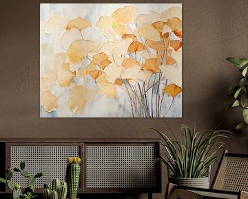 Ginkgo Fossil by Wonderful Art