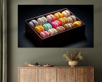 Macarons artistiques sur Karina Brouwer