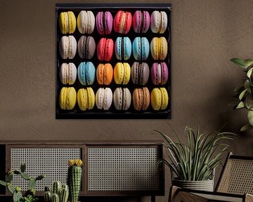 Enchanting Macarons in delicious bright Colours by Karina Brouwer