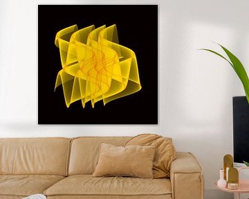 Yellow waves van Henk Langerak